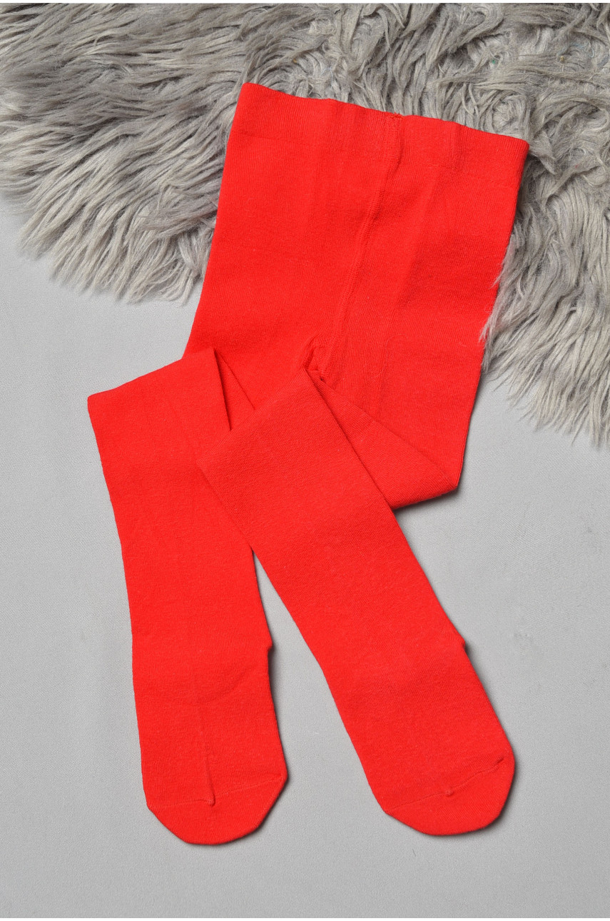 Колготи дитячі для дівчинки червоного кольору FCK05 189889