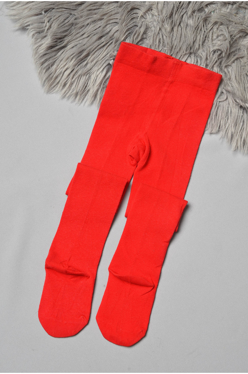 Колготи дитячі для дівчинки червоного кольору FCK05 189889