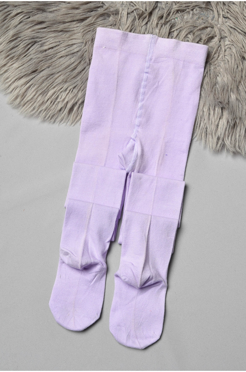 Колготи дитячі для дівчинки фіолетового кольору FCK05 189890