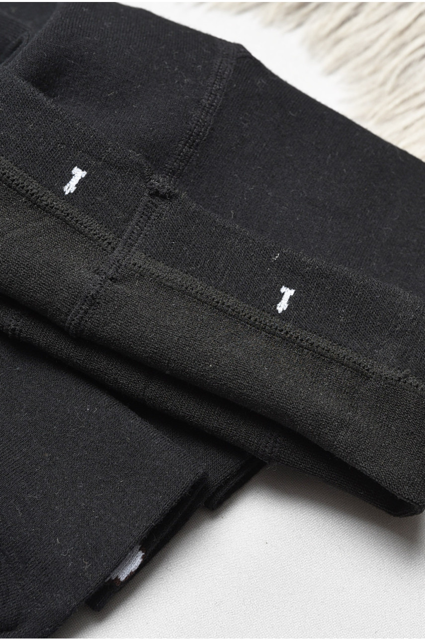 Колготи дитячі з малюнком чорного кольору FCK13 189926