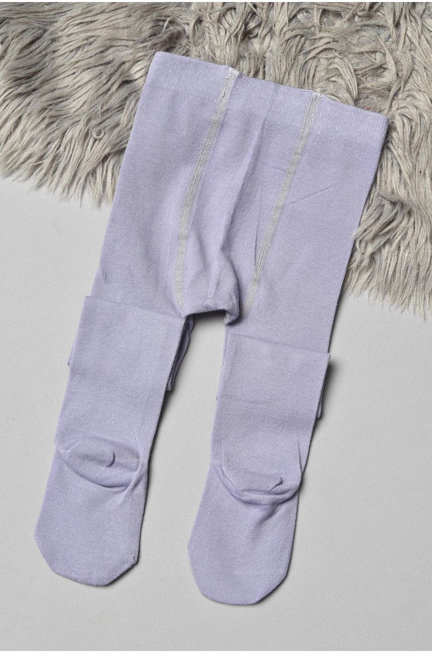 Колготи дитячі з малюнком фіолетового кольору FCK13 189929