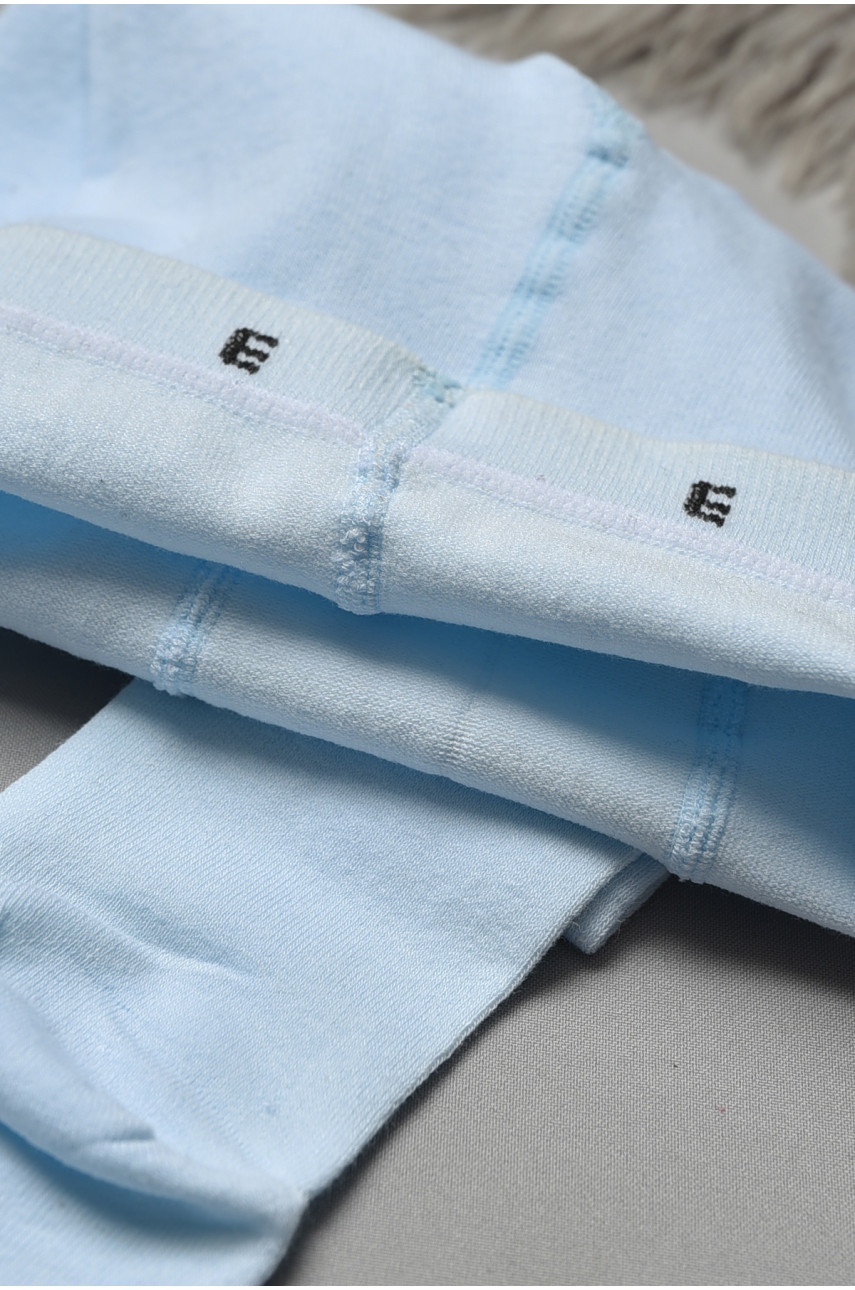 Колготи дитячі з малюнком світло-блакитного кольору FCK13 189930