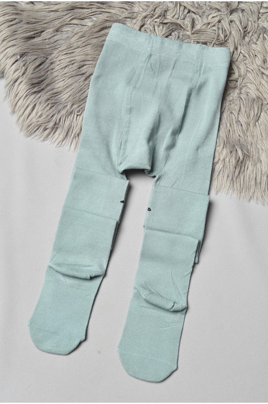 Колготи дитячі з малюнком зеленого кольору FCK13 189933