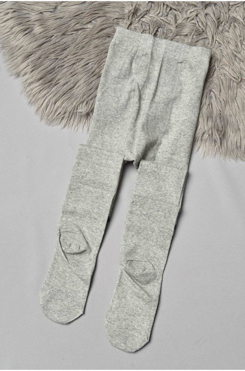 Колготи дитячі з малюнком світло-сірого кольору FCK13 189935
