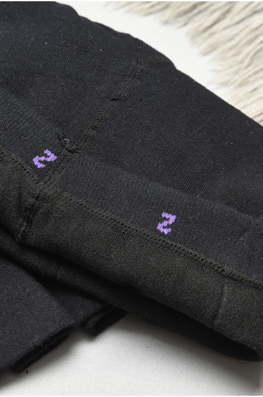 Колготи дитячі з малюнком для дівчинки чорного кольору FCK16 189950