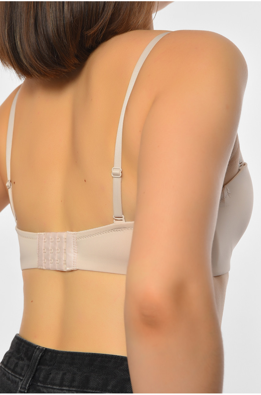 Бюстгальтер женский бежевого цвета чашка С 6800W-C 189958