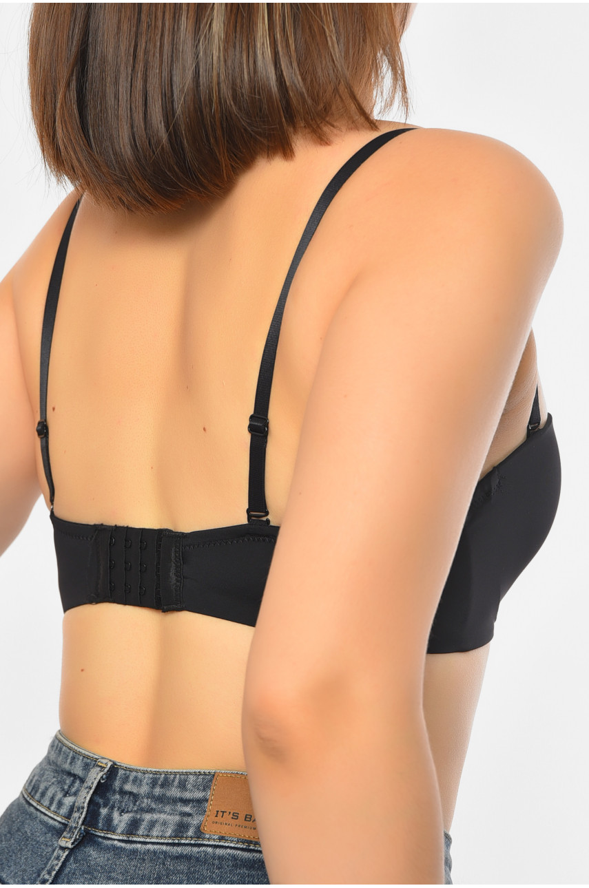 Бюстгальтер женский черного цвета чашка С 6800W-C 189959
