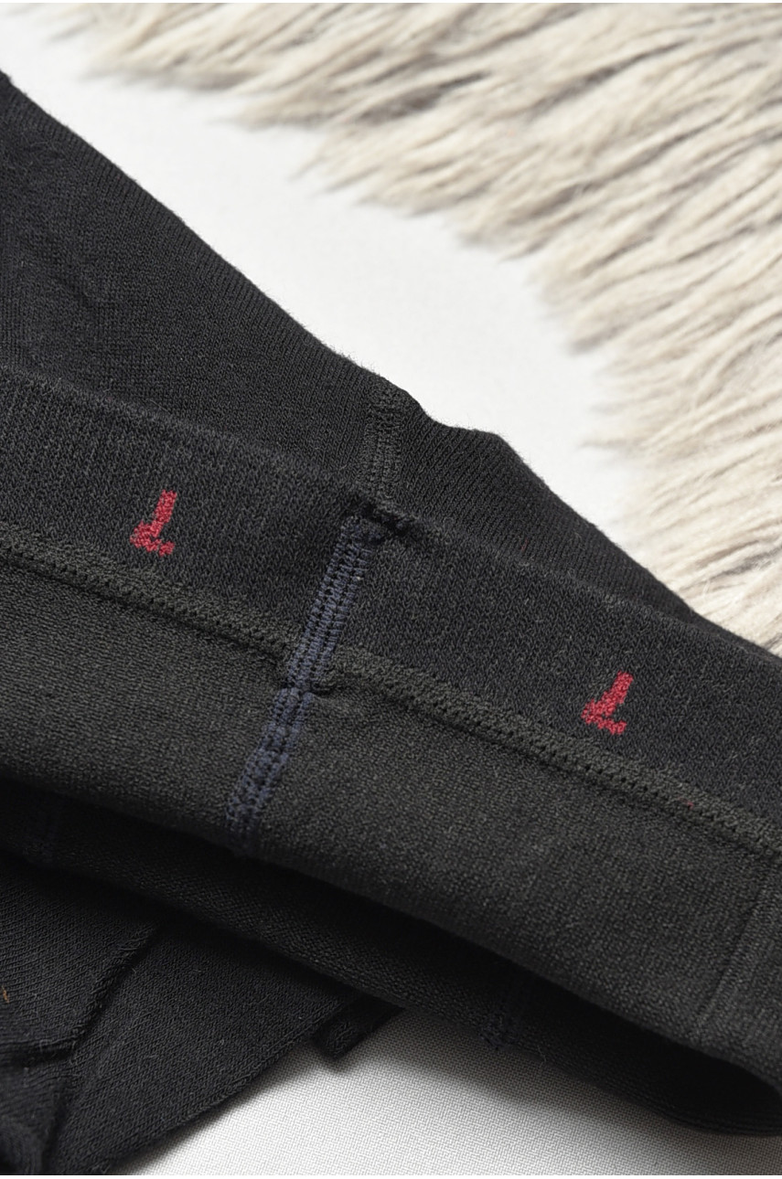 Колготи дитячі з малюнком для дівчинки чорного кольору FCK16 189976