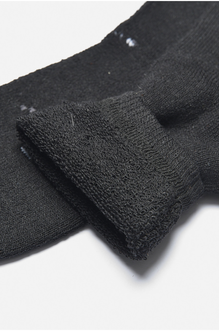 Носки мужские махровые черного цвета 887 190061