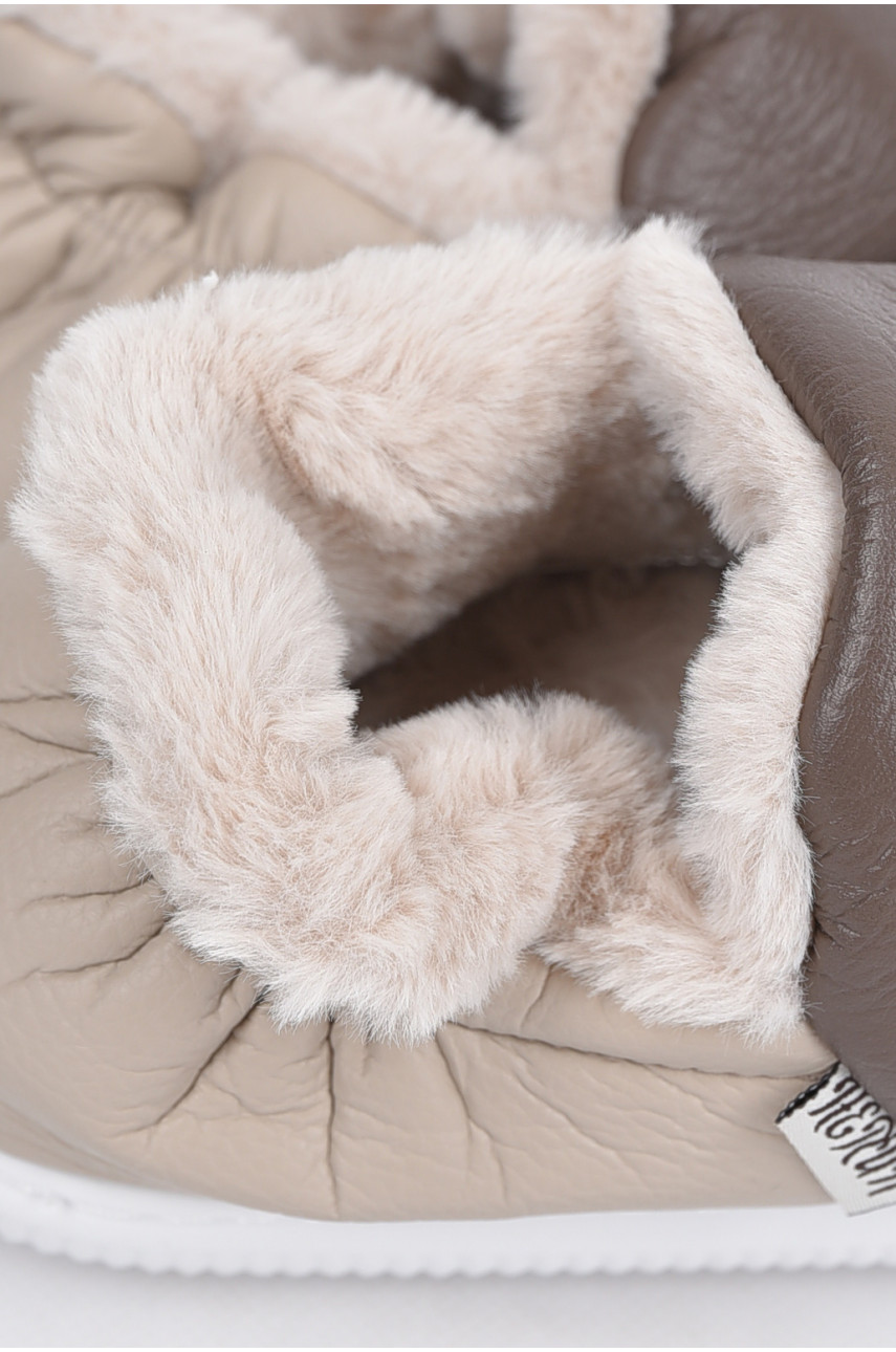 Капці кімнатні чоловічі коричневого кольору 18825-2 190105