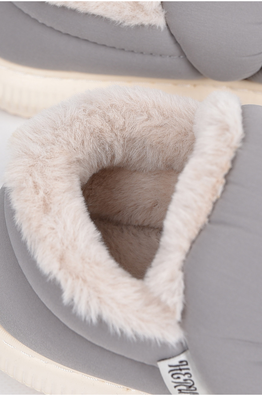 Капці кімнатні чоловічі сірого кольору 18822-2 190106