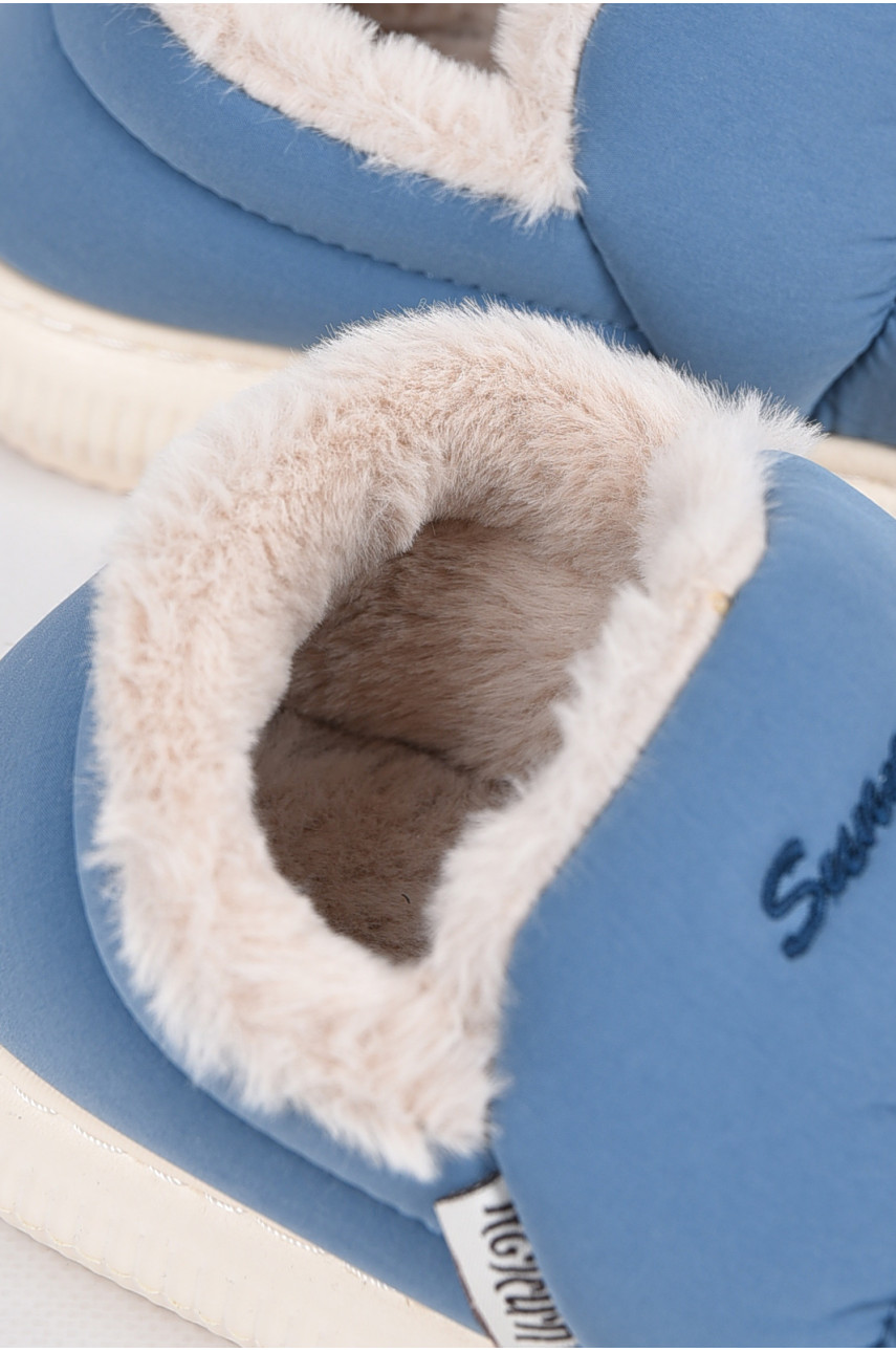 Капці кімнатні чоловічі синього кольору 18822-2 190107