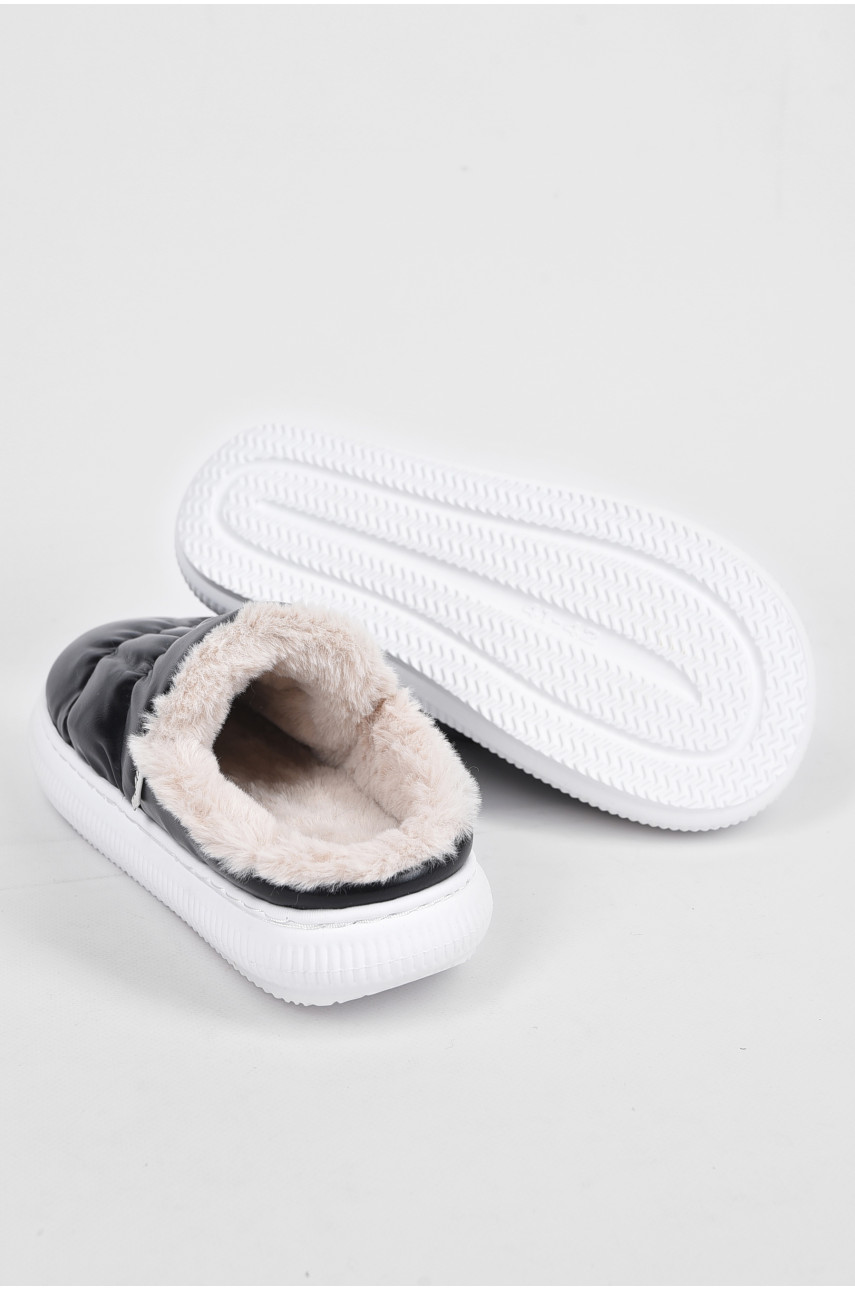 Капці кімнатні чоловічі чорного кольору 18810-1 190108