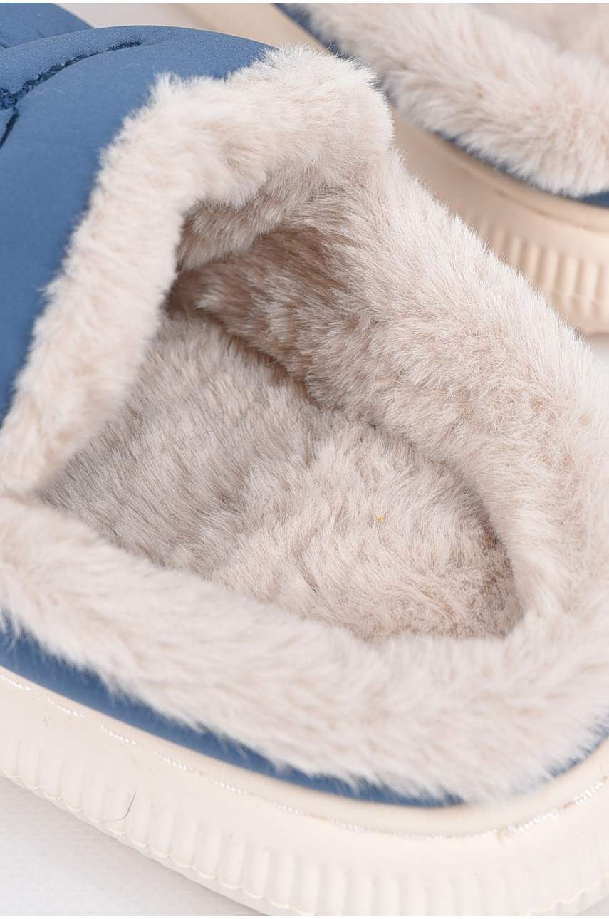 Капці кімнатні чоловічі синього кольору 15821-2 190109