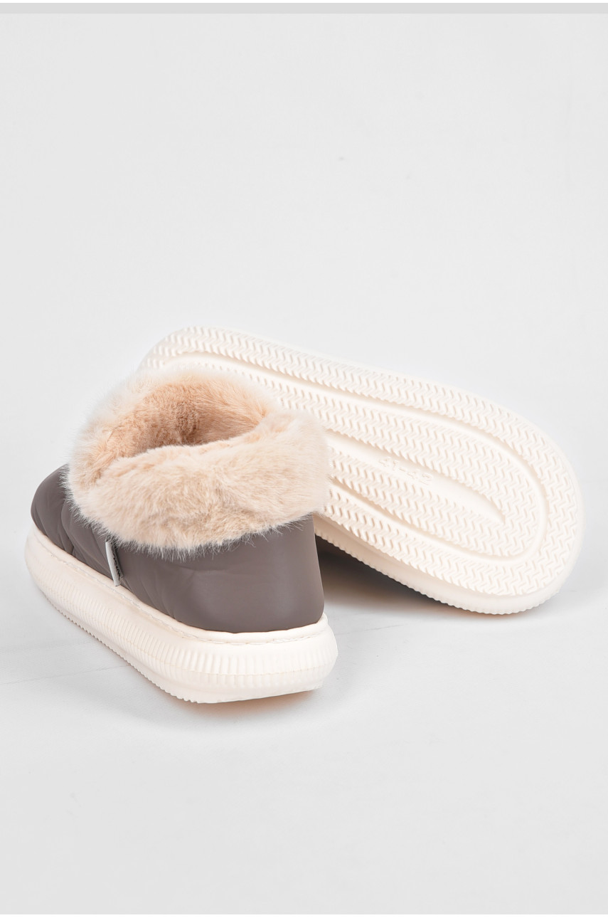 Капці кімнатні чоловічі коричневого кольору 2831-2 190113