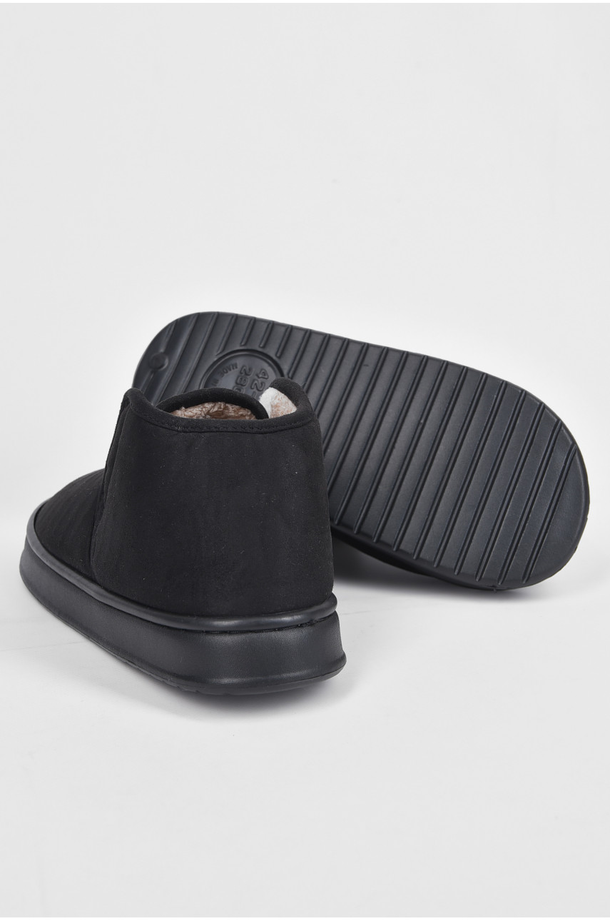 Капці кімнатні чоловічі чорного кольору 9819-5 190118