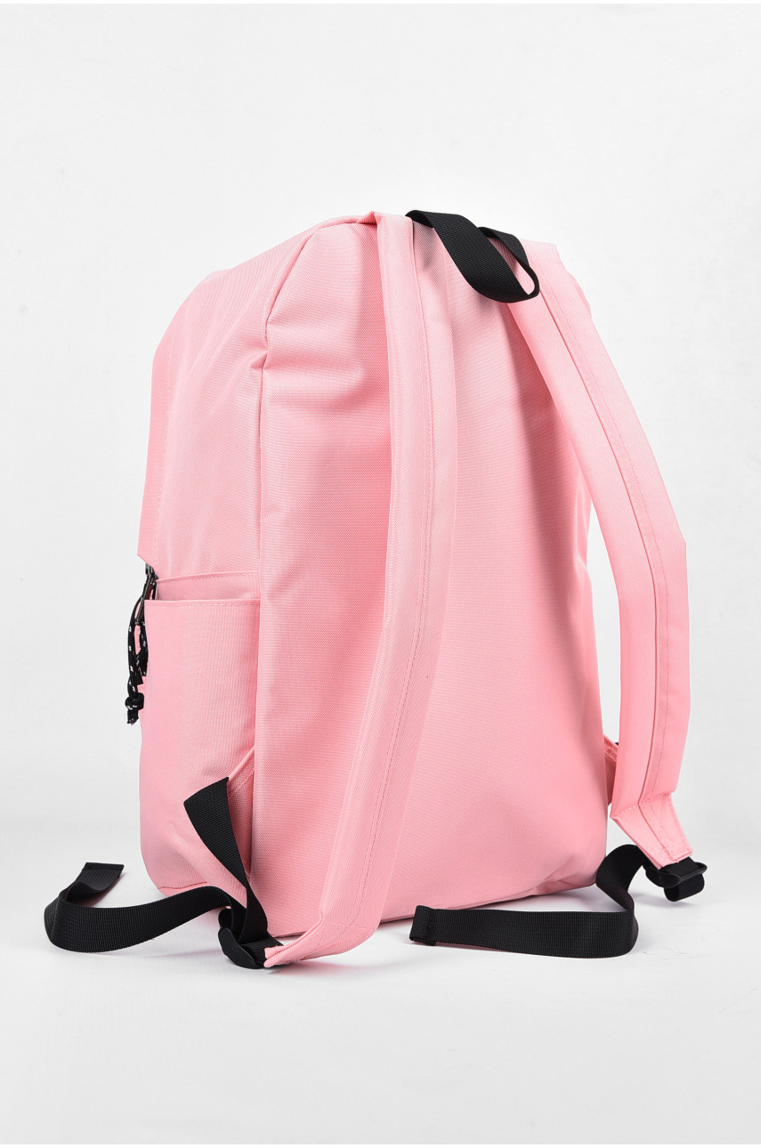 Рюкзак дитячий текстильний світло-рожевого кольору 190139 Рюкзак дитячий текстильний світло-рожевого кольору 190139