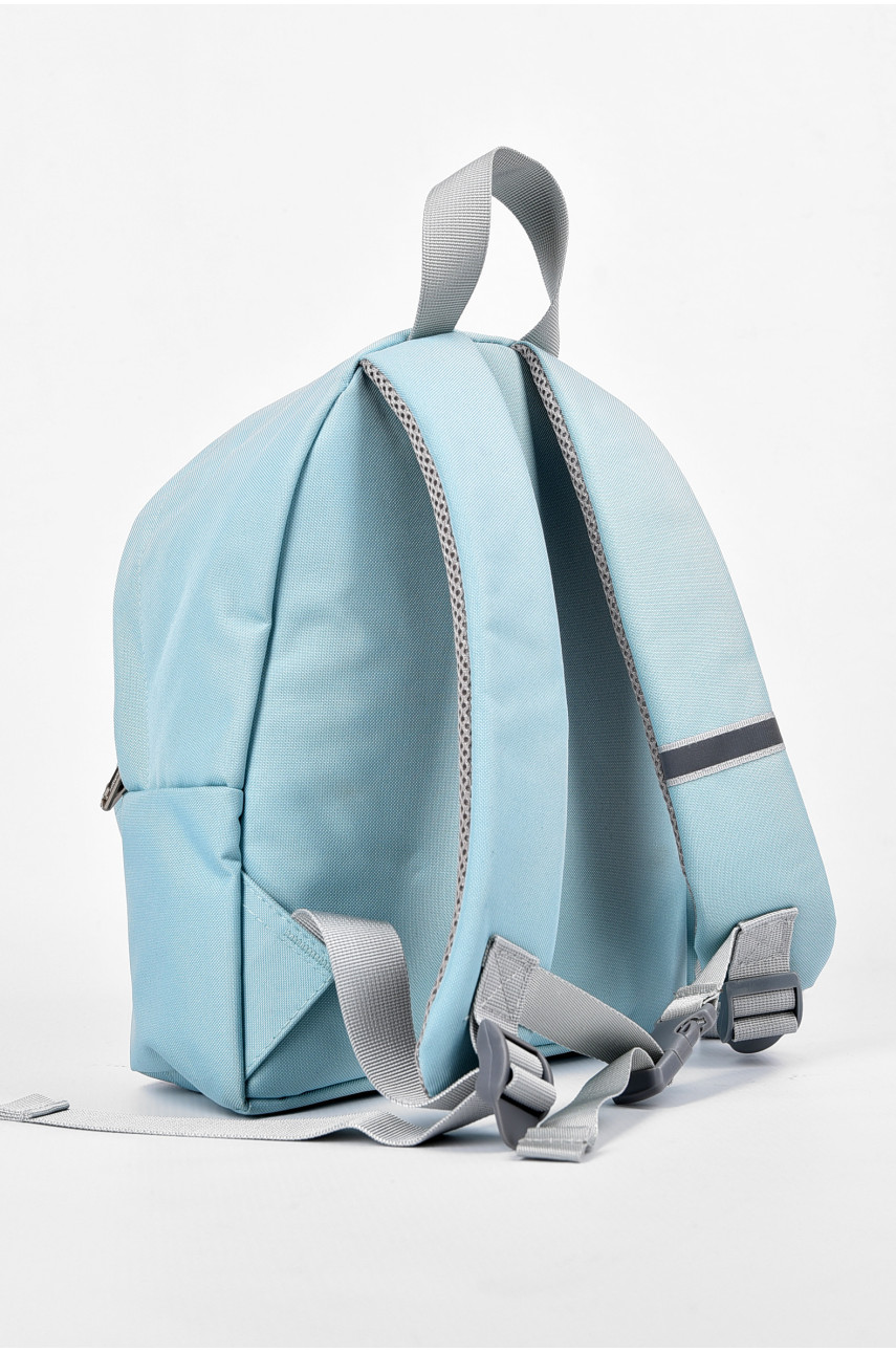 Рюкзак дитячий текстильний блакитного кольору 190141