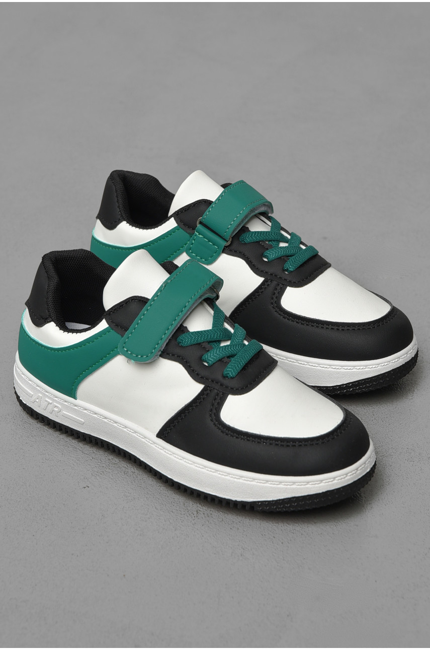 Кроссовки детские разноцветные цвета на шнуровке 536-018 190145