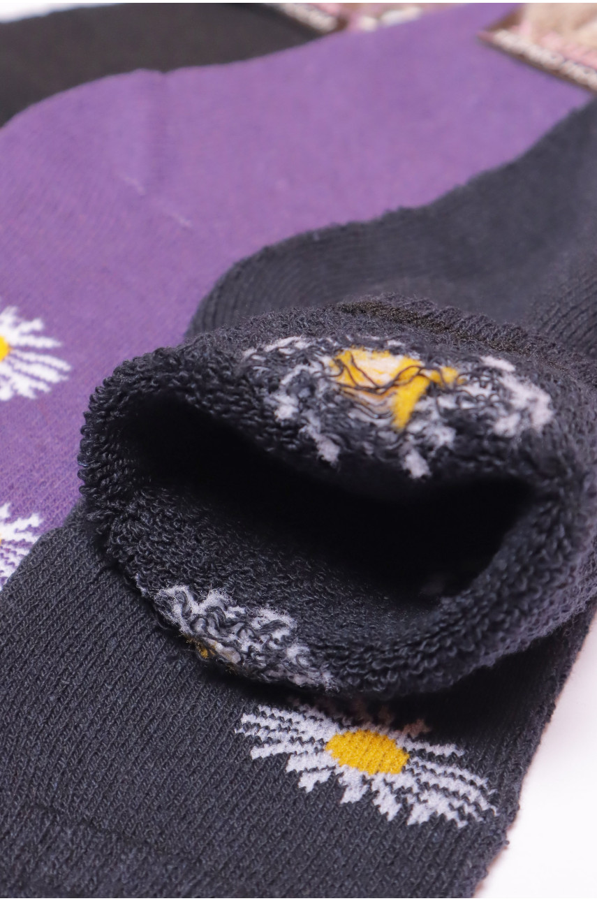 Набір шкарпеток жіночих махрових 3 штуки 770 190153