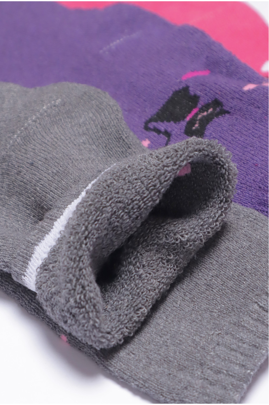 Набір шкарпеток жіночих махрових 3 штуки 777 190200