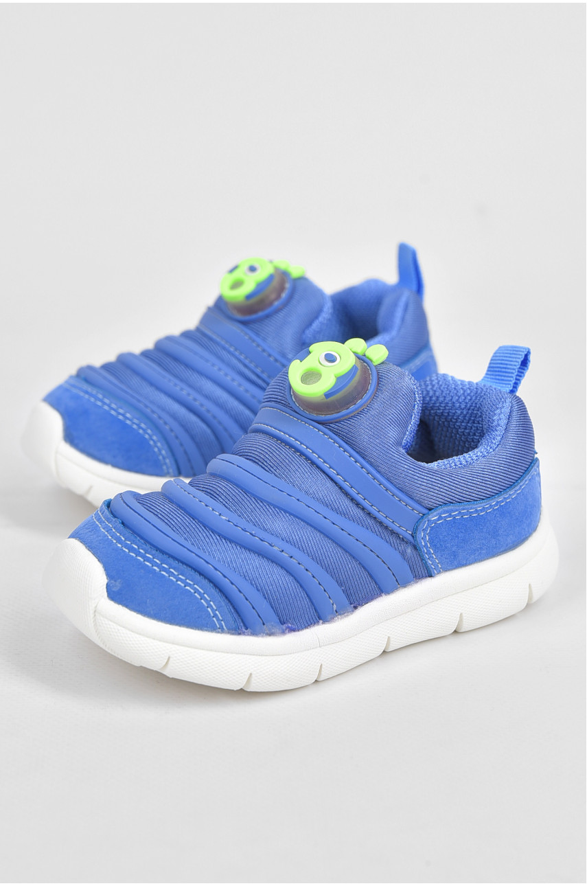 Кроссовки детские синего цвета 950 190207