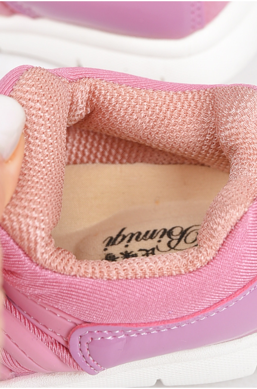 Кросівки дитячі рожевого кольору 950 190208