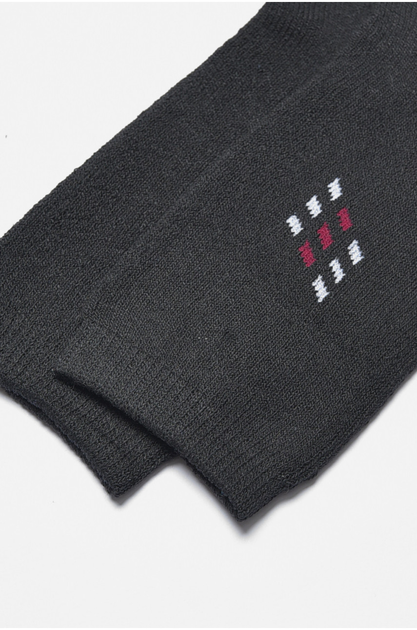 Носки мужские махровые черного цвета 106 190211 Носки мужские махровые черного цвета 106 190211