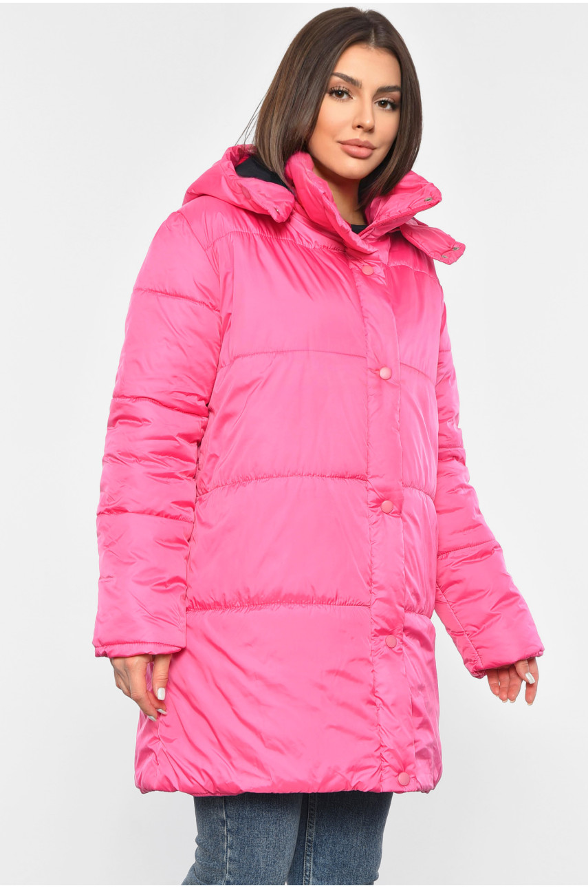 Куртка жіноча демісезонна малинового кольору 8859 190236