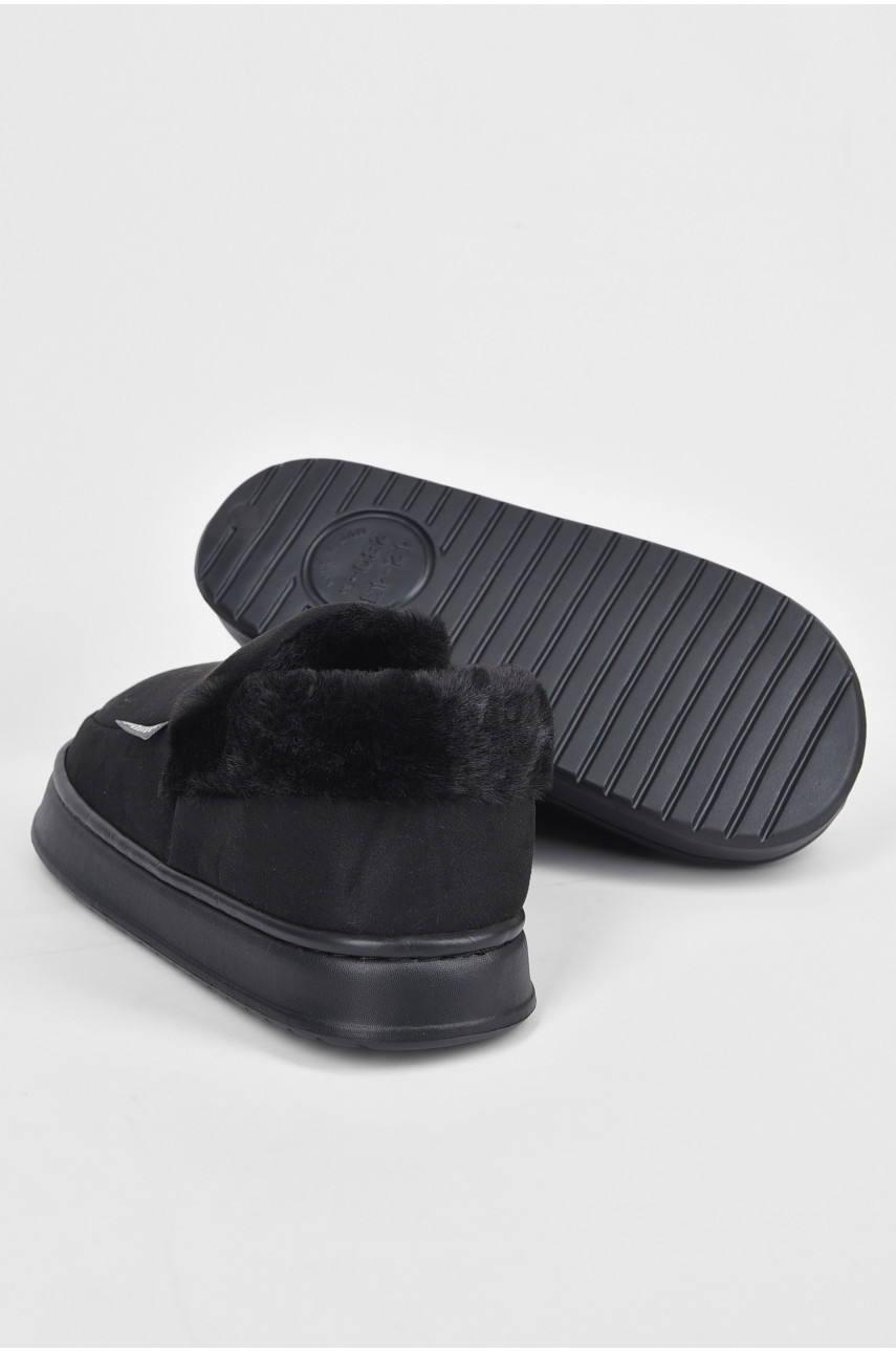 Капці кімнатні чоловічі чорного кольору 9819-3 190254