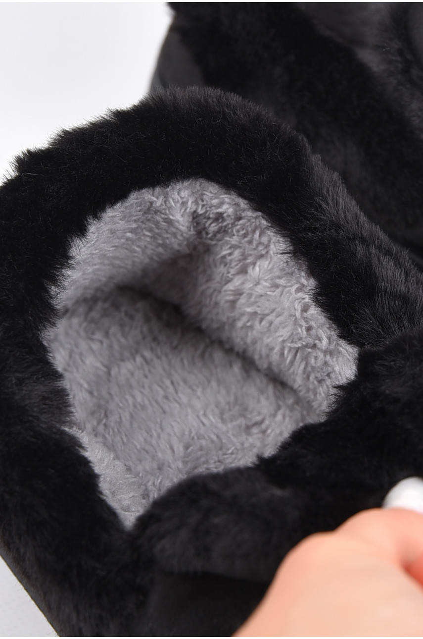 Капці кімнатні чоловічі чорного кольору 9819-3 190254