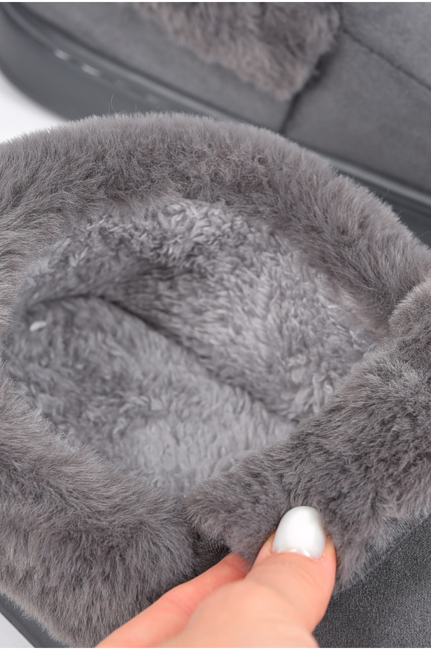 Капці кімнатні чоловічі сірого кольору 9819-3 190255