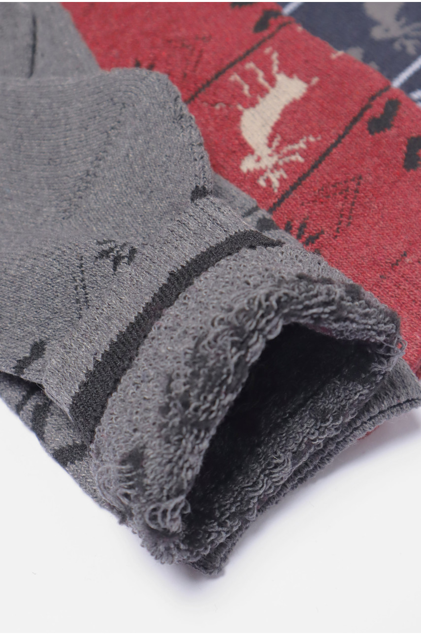 Набір шкарпеток жіночих махрових 3 штуки 881 190304