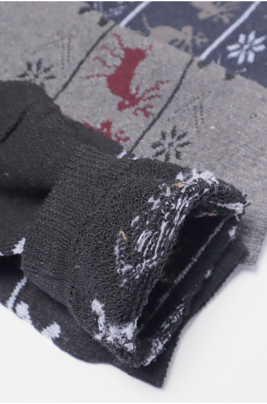 Набір шкарпеток жіночих махрових 3 штуки 881 190305