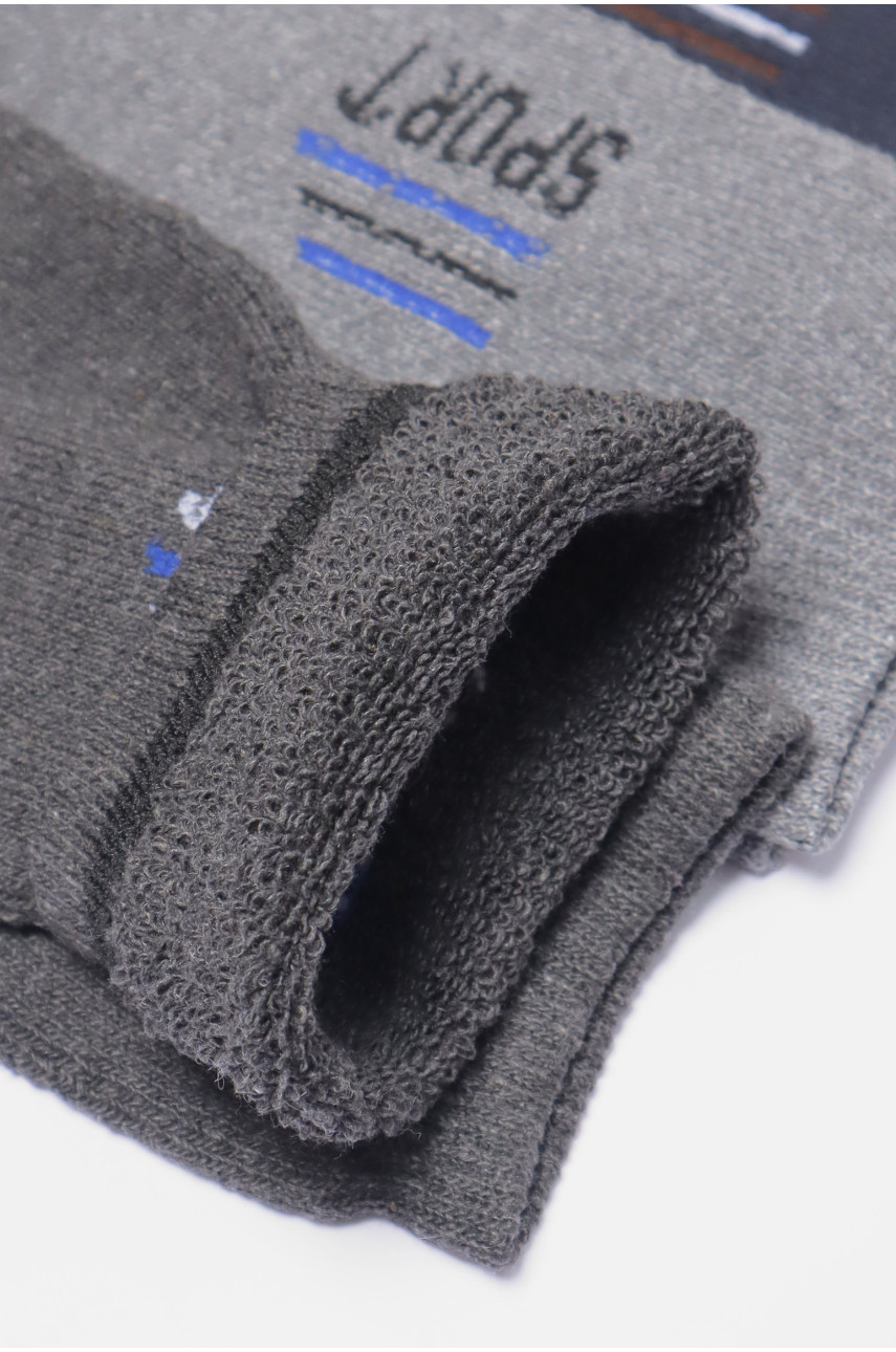 Набір шкарпеток чоловічих махрових 3 штуки 104 190357