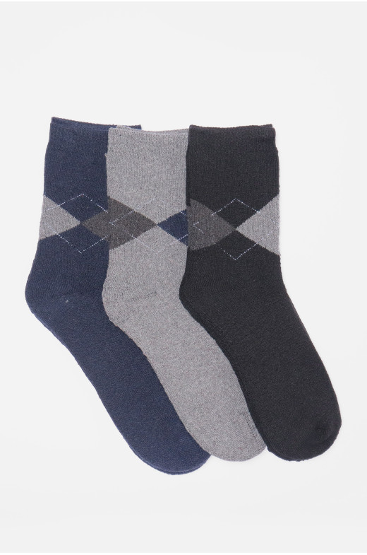 Набор носков мужских махровых 3 штуки А309 190394