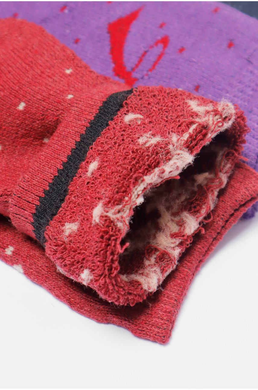 Набір шкарпеток жіночих махрових 3 штуки 883 190417