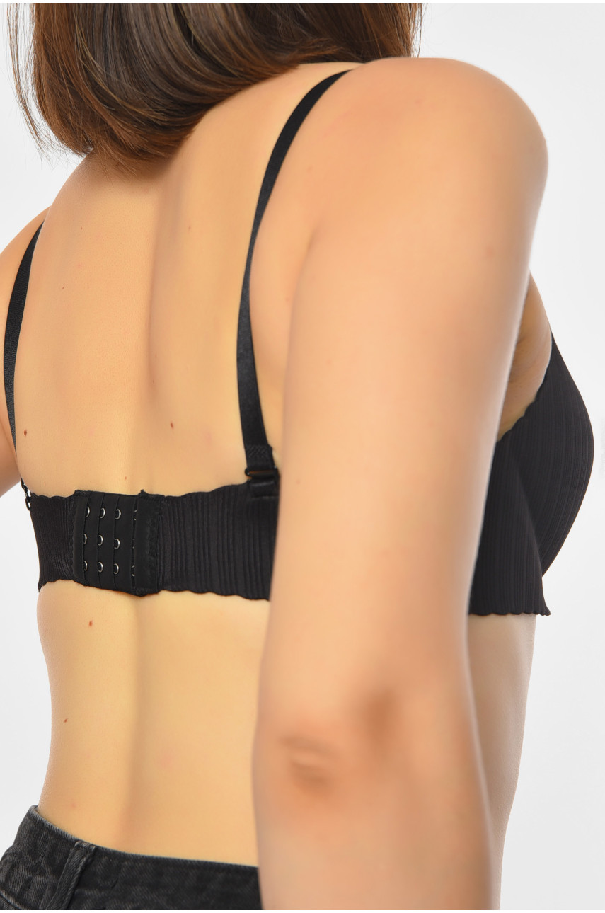 Бюстгальтер женский черного цвета чашка В 711 190439