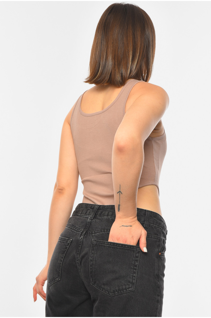 Боди женское цвета мокко 4307 190466