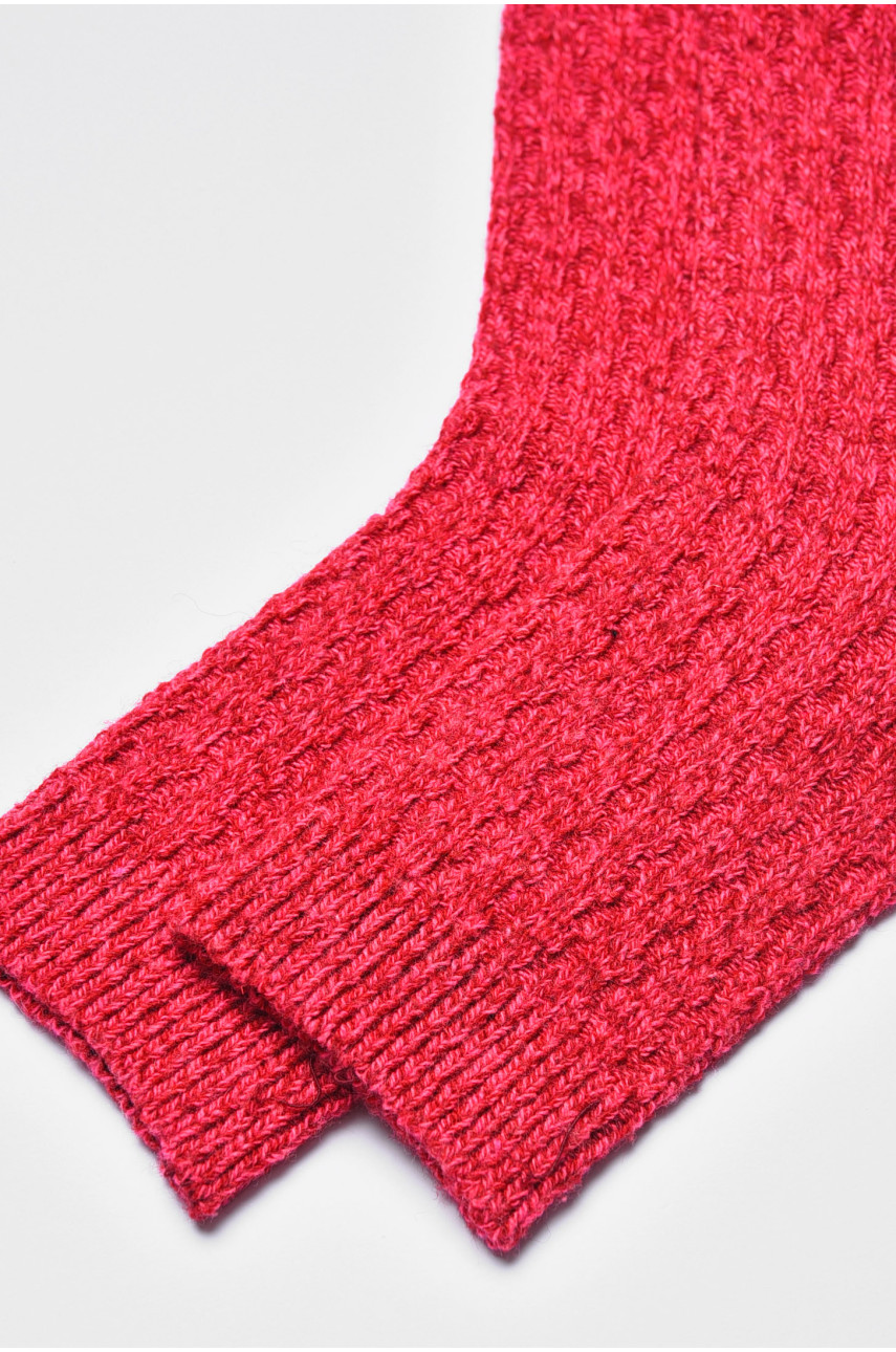 Носки женские на верблюжьей шерсти розового цвета А1924 190569