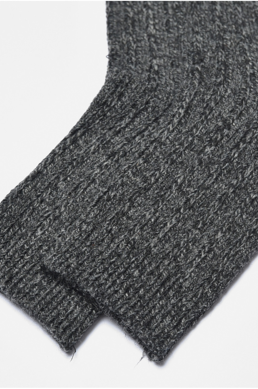 Шкарпетки жіночі кашемірові темно-сірого кольору А1923 190579 Шкарпетки жіночі кашемірові темно-сірого кольору А1923 190579