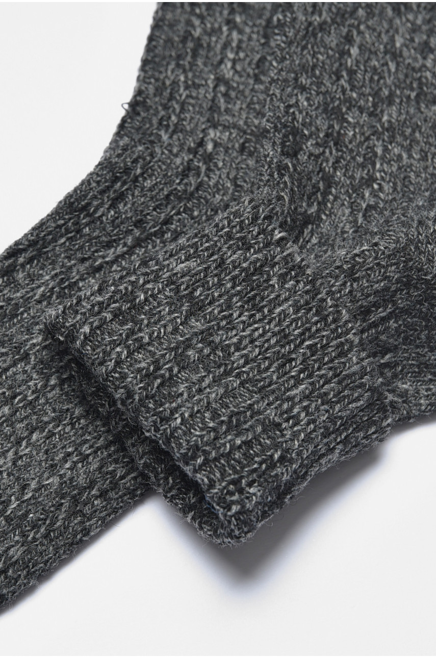 Шкарпетки жіночі кашемірові темно-сірого кольору А1923 190579 Шкарпетки жіночі кашемірові темно-сірого кольору А1923 190579