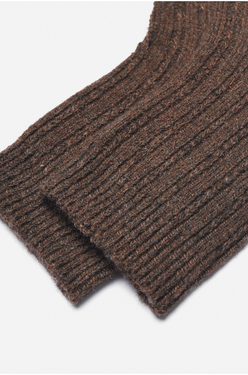 Шкарпетки жіночі кашемірові коричневого кольору А1923 190581 Шкарпетки жіночі кашемірові коричневого кольору А1923 190581