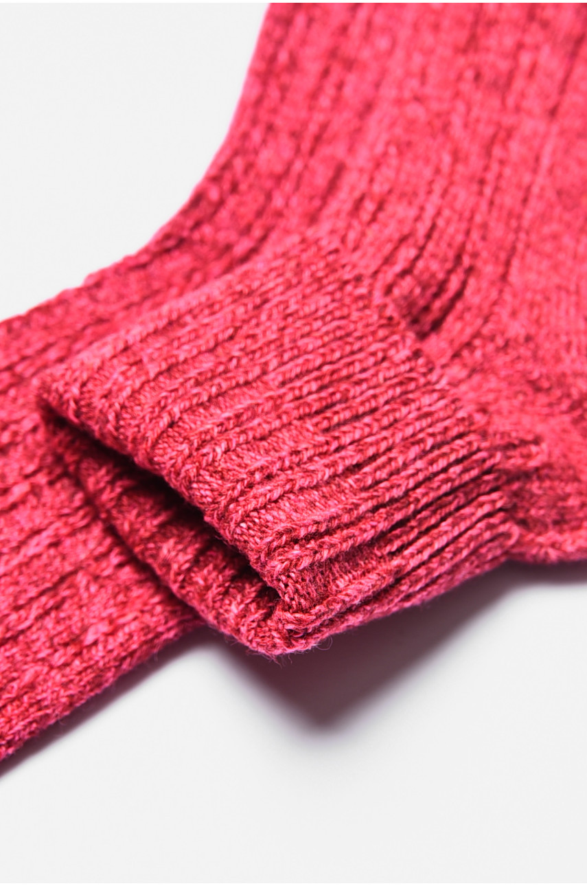 Носки женские кашемировые розового цвета А1923 190588 Носки женские кашемировые розового цвета А1923 190588