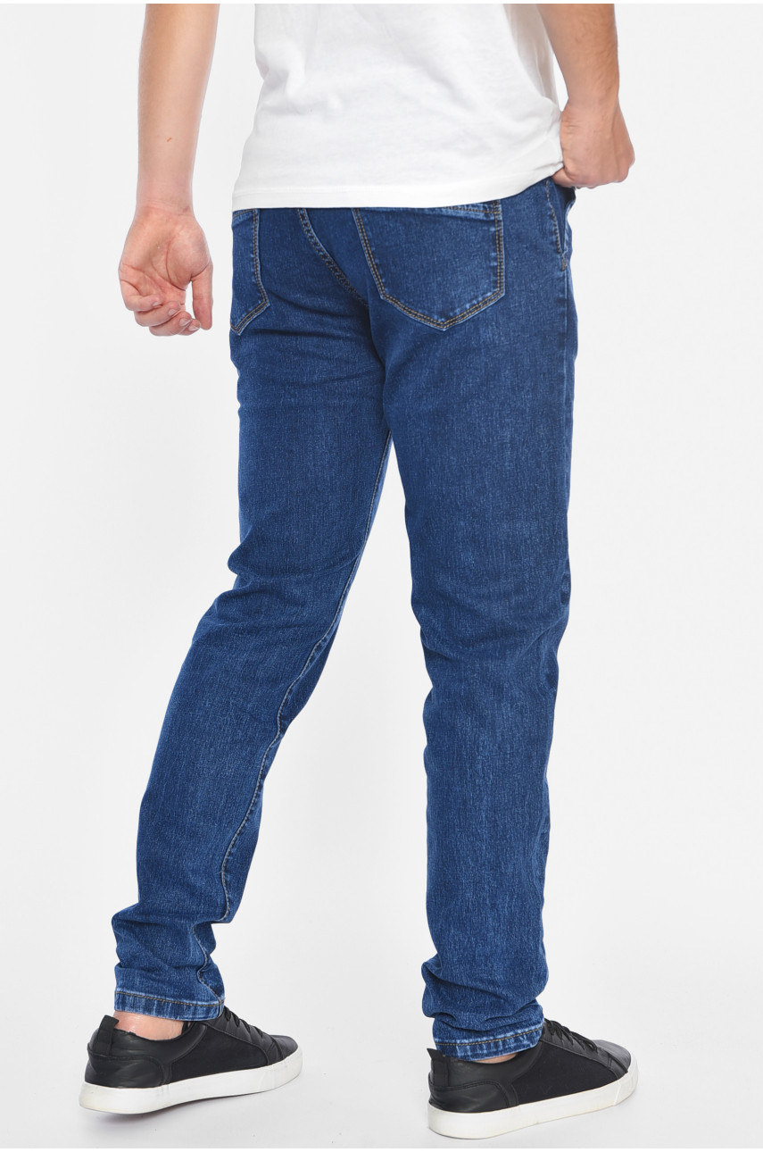 Джинсы мужские синего цвета 8063 190651