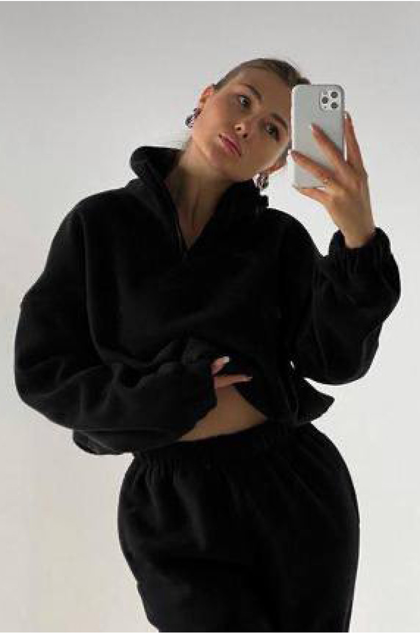 Костюм жіночий чорного кольору 1491 190668