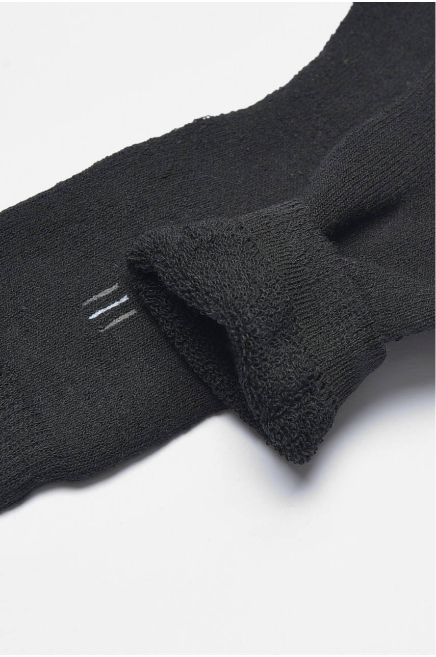 Носки мужские махровые черного цвета 776 190684