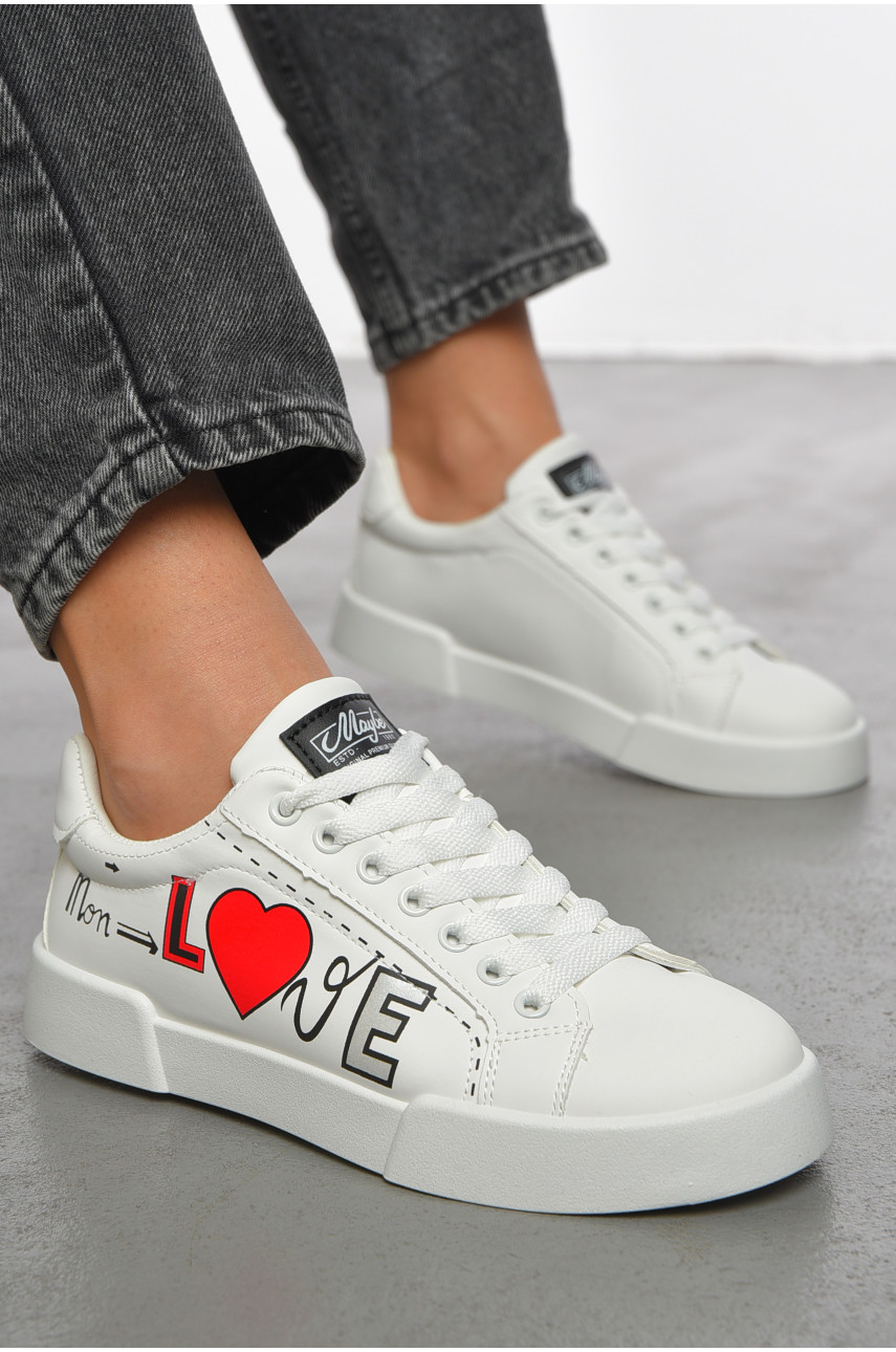 Кроссовки женские белого цвета 533-700 190756 Кроссовки женские белого цвета 533-700 190756