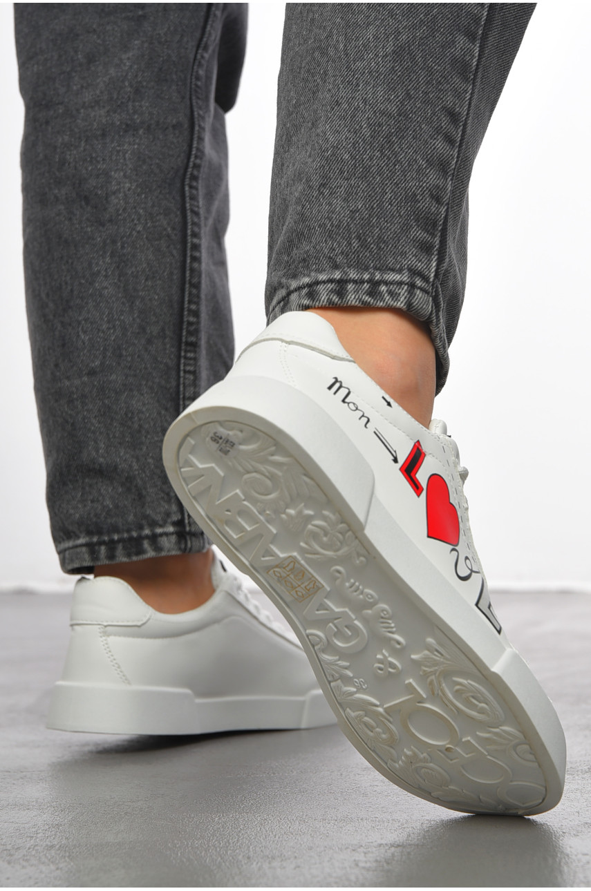 Кроссовки женские белого цвета 533-700 190756 Кроссовки женские белого цвета 533-700 190756