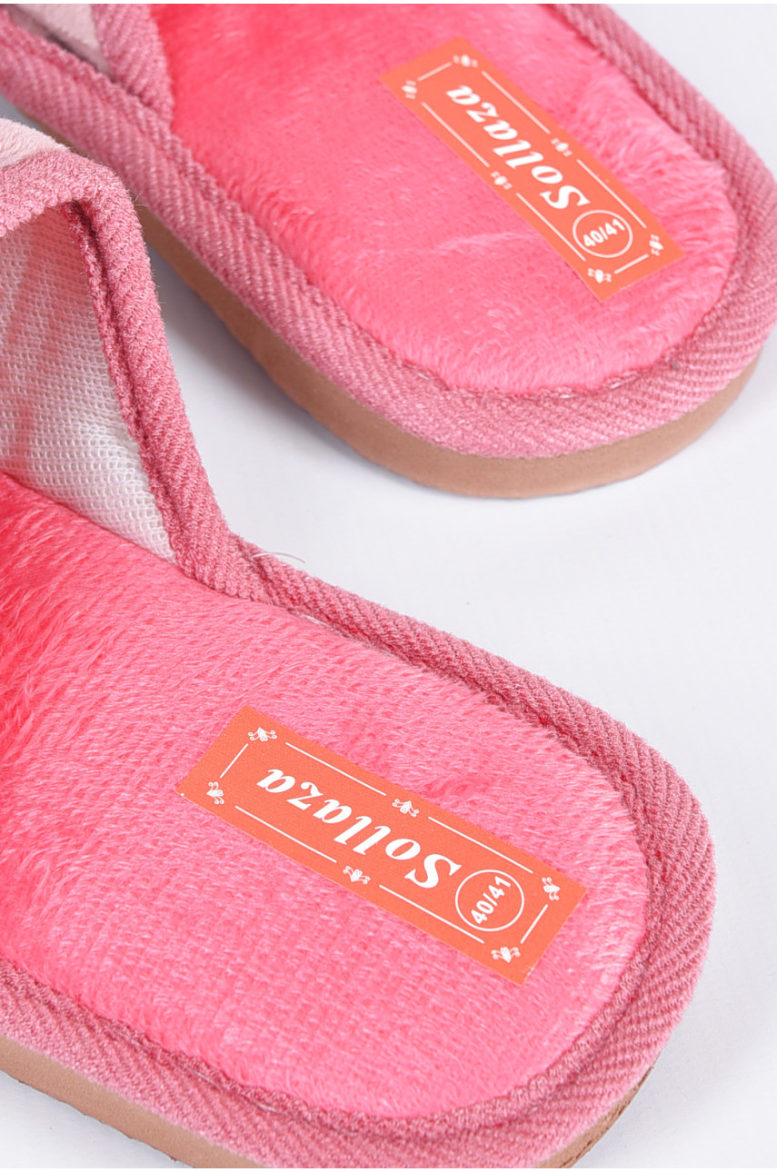 Капці домашні жіночі бузкового кольору 190764 Капці домашні жіночі бузкового кольору 190764